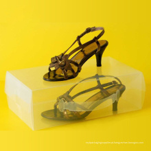 Plastic Transparent Shoes Packaging Box (caixa de sapatos de PVC transparente)